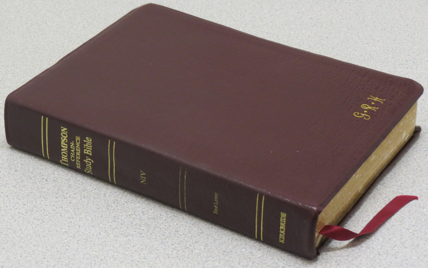 Thompson Chain Reference Study Bible Second Edition – Kirkbride 1990 – Leather