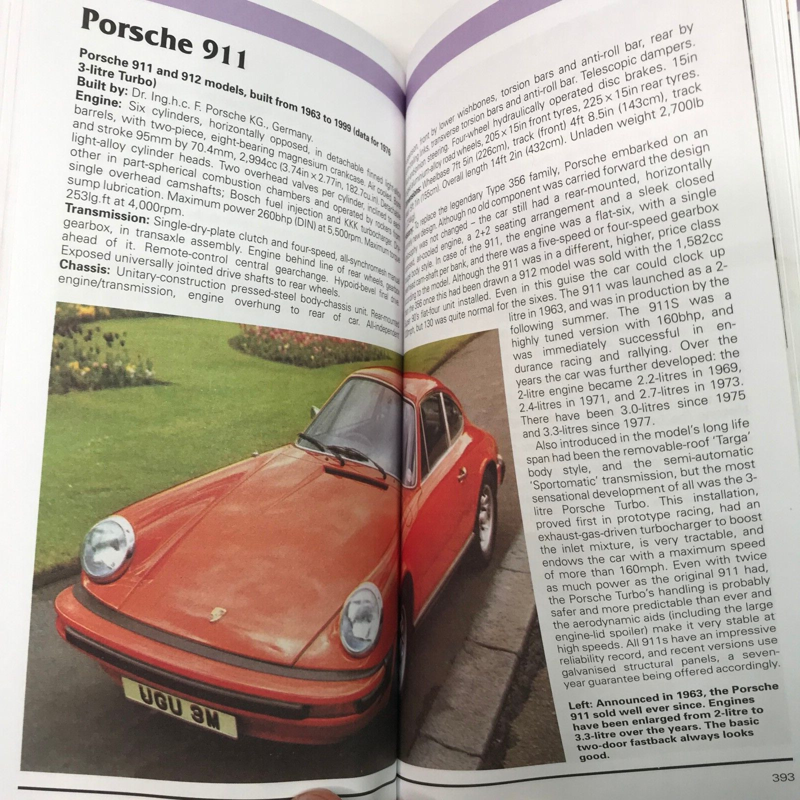 Classic Cars Directory Vintage 2002 Book 480 Pages