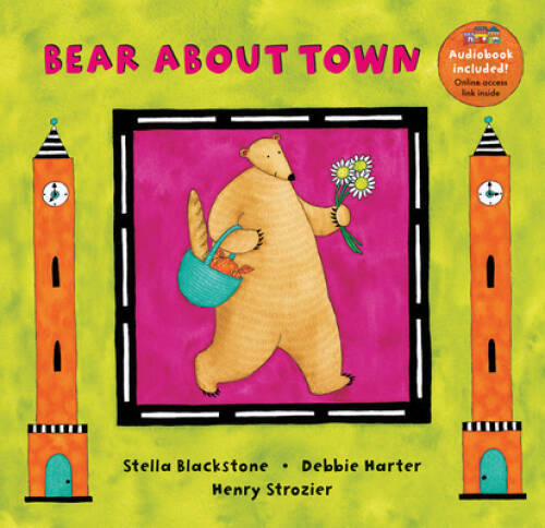 Bear About Town (A Barefoot Board Book) (Bear (Stella Blackstone)) – GOOD