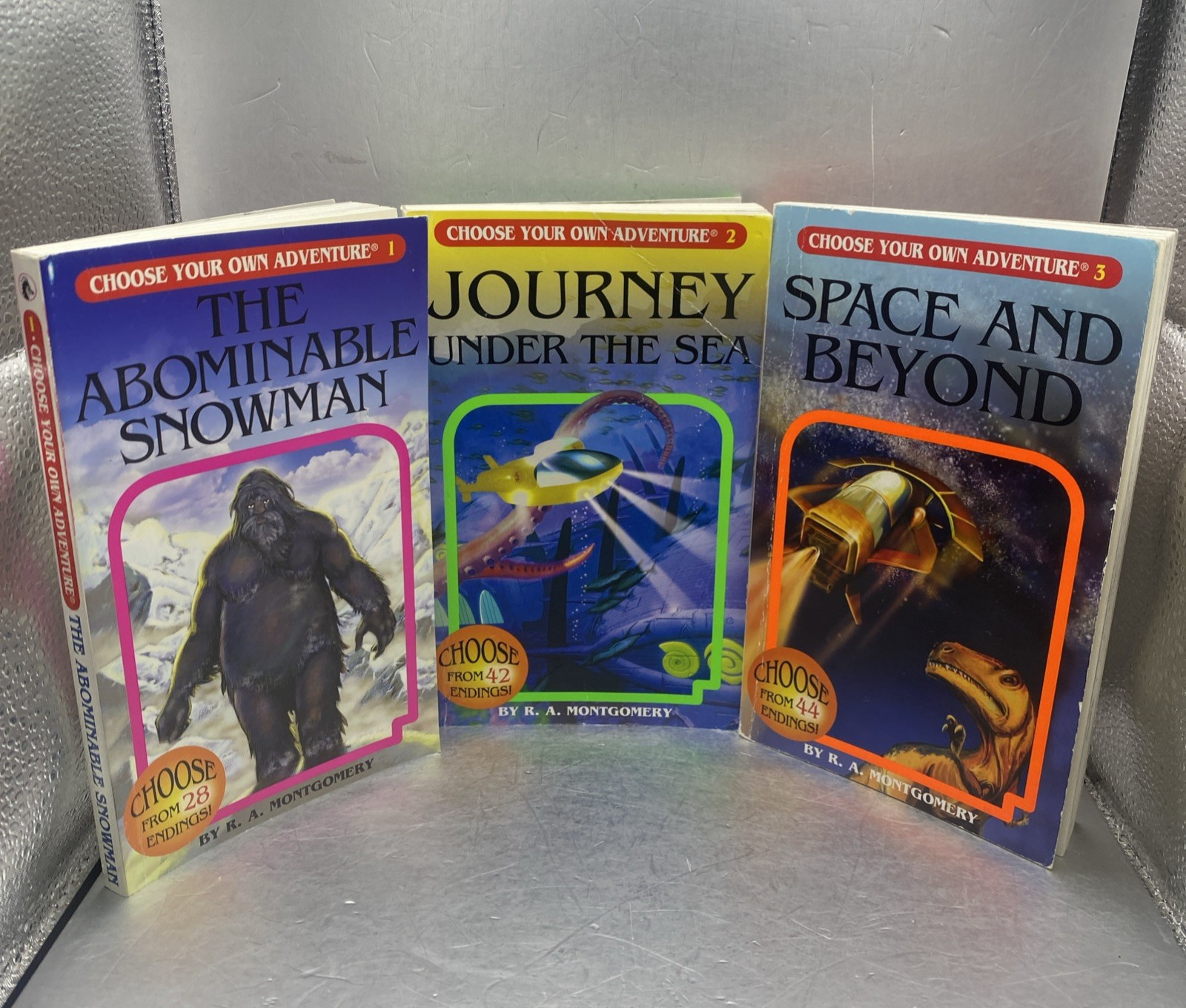 PB Box Set x 3 Choose Your Own Adventure, CYOA, 1,2,3 good condition
