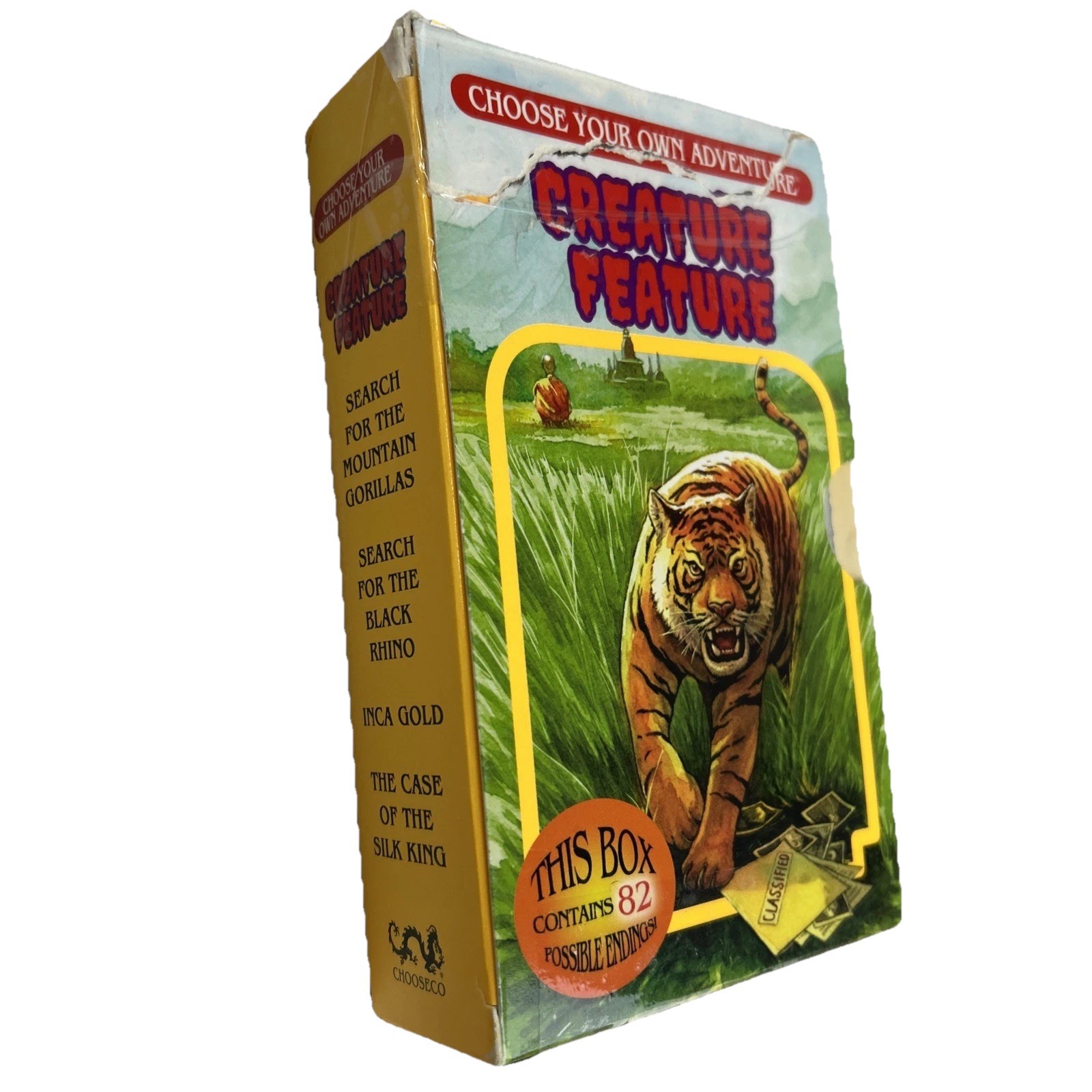 Choose Your Own Adventure 4-Book Boxed Set Creature Feature Box (the Case of the