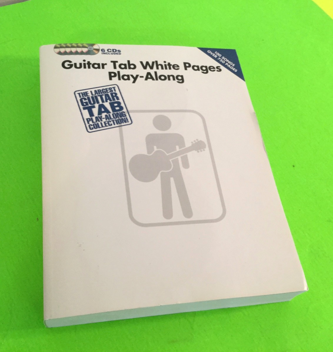 GUITAR TAB WHITE PAGES – PLAY-ALONG Hal Leonard With 6 Cds