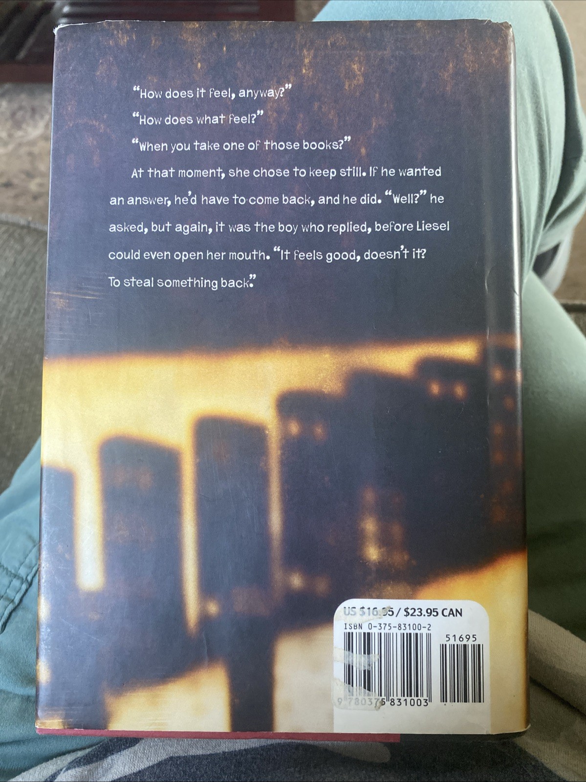 The Book Thief by Markus Zusak, HC, 2006, First American Edition, 12Th Printing