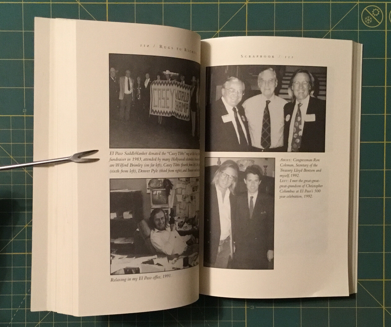 2001 RAGS TO RICHES THE AMAZING STORY OF THE EL PASO SADDLEBLANKET CO. 227 Pages