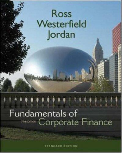 Fundamentals Of Corporate Finance (Mcgraw-Hill/Irwin Series in Finance, Insuranc