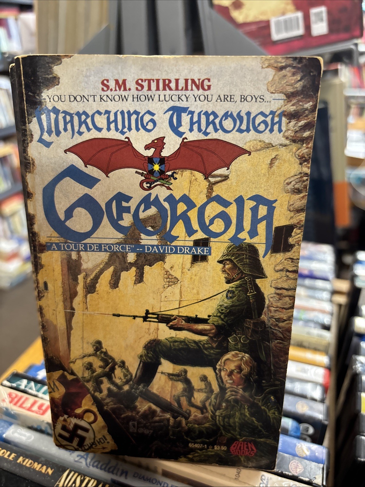 Marching Through Georgia by S. M. Stirling (1988 Baen) 1st Print!