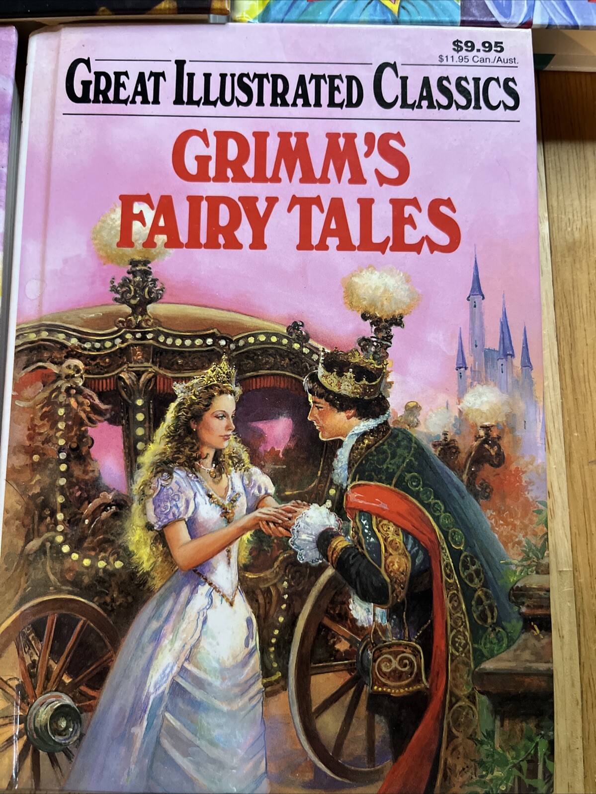 Lot of 5 Great Illustrated Classics – Hardcover- Wizard Of Oz, Little Mermaid