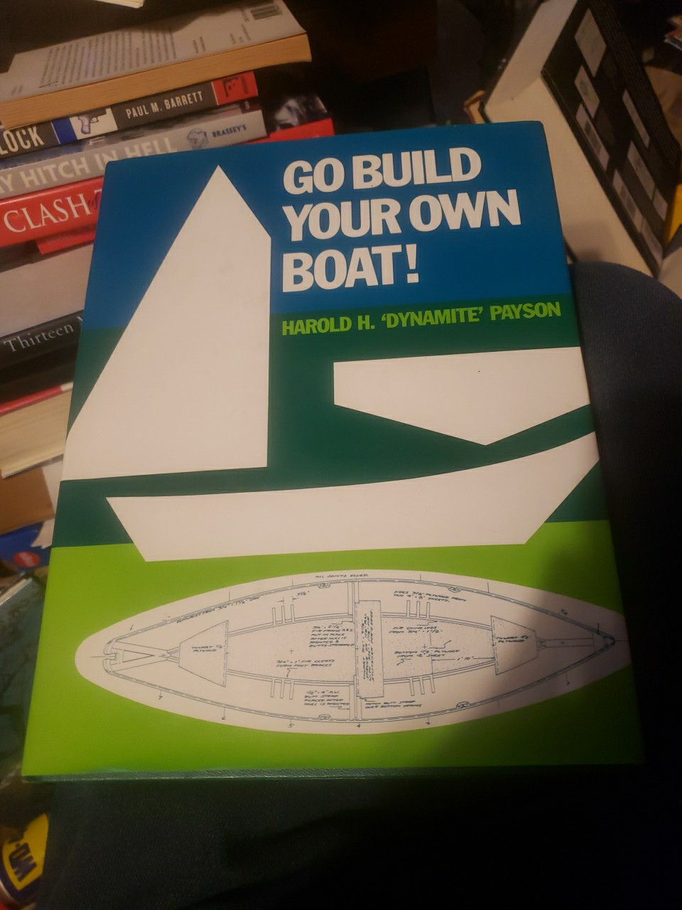 VTG Go Build Your Own Boat! Harold H. Payson Nautical Sailing Boat Carpentry’83
