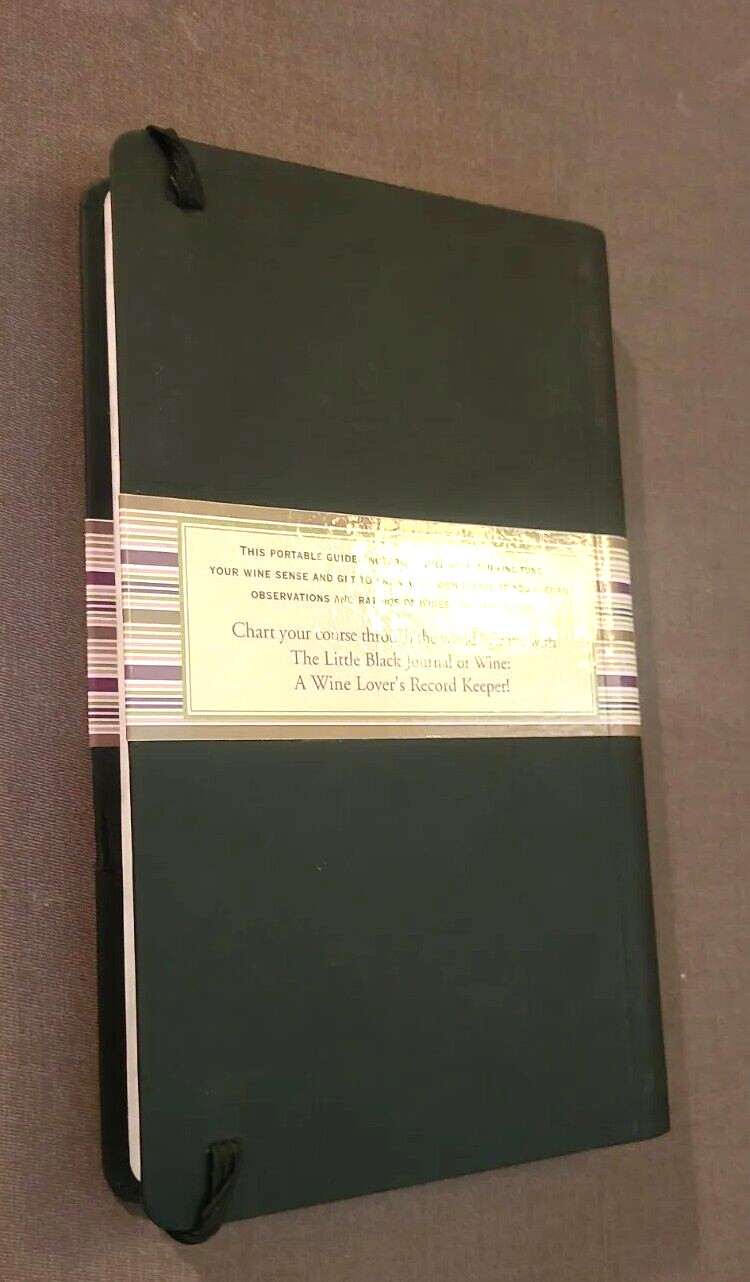 Journal Ser.: The Little Black Journal of Wine : A Wine Lovers Record Keeper…
