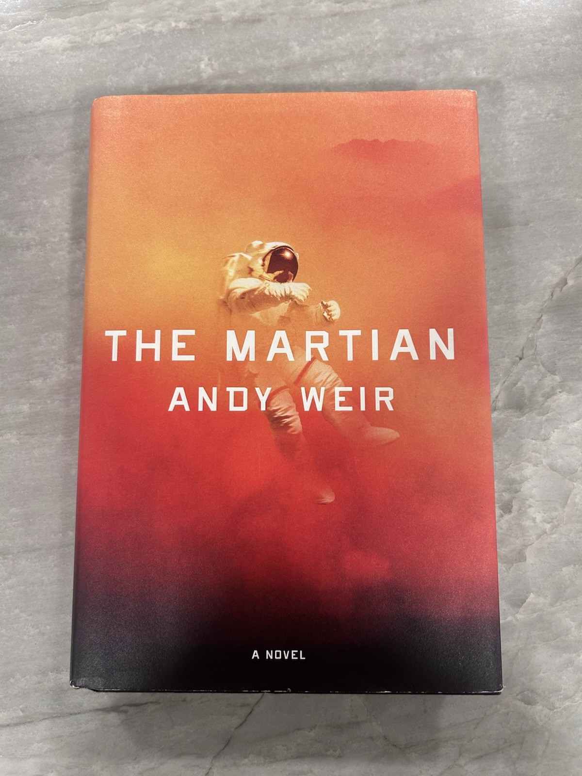 The Martian by Andy Weir (2014, Hardcover) First Edition/Late Print, VG, HC w/DJ