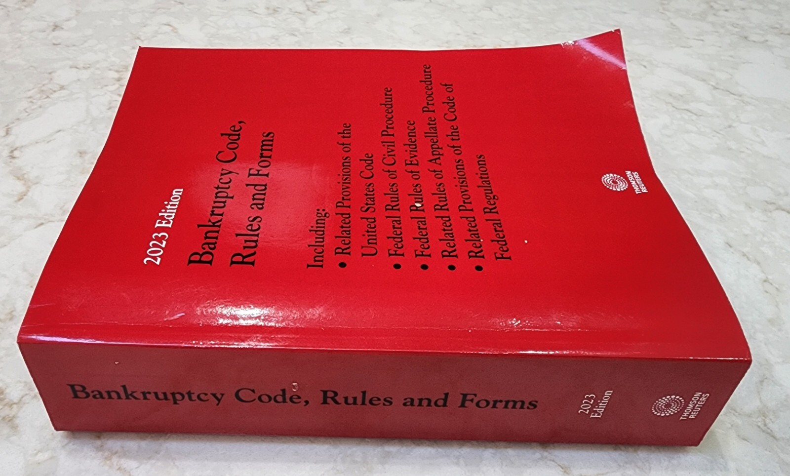 2023 Edition Bankruptcy Code, Rules And Forms – Thomson Reuters – Paperback