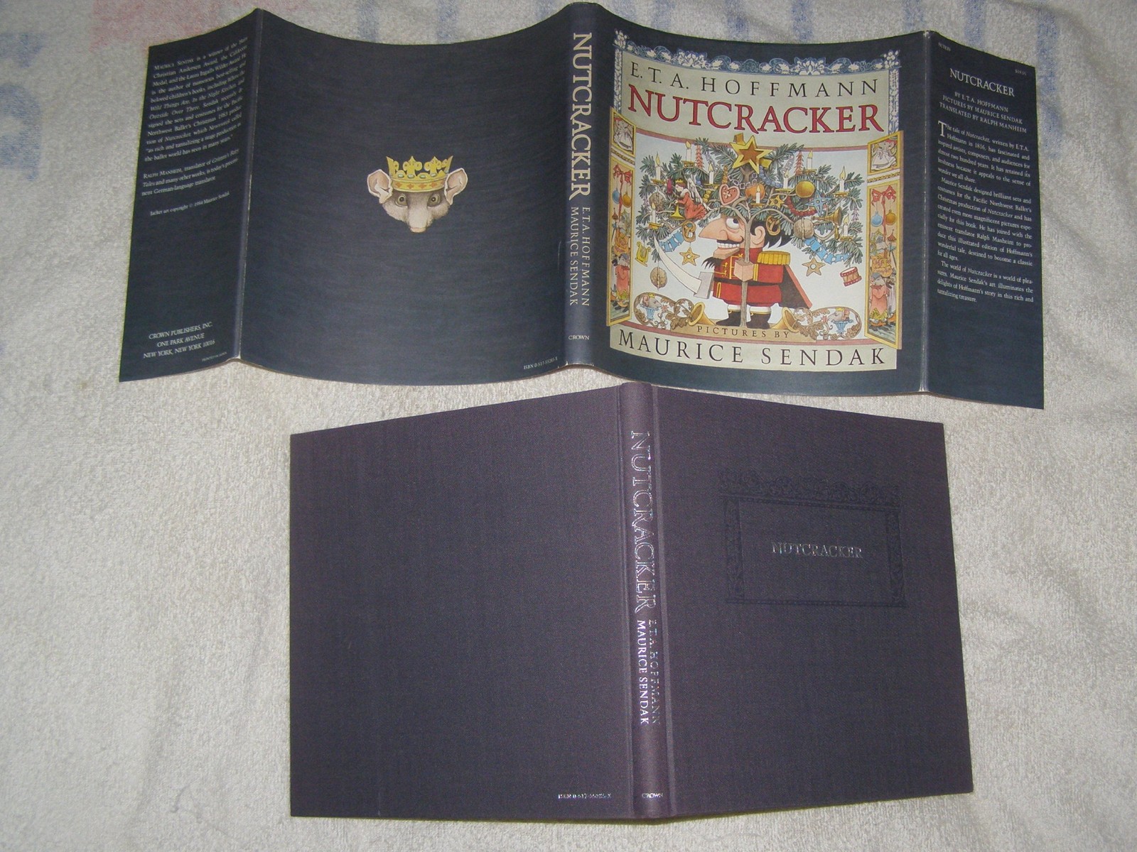 Nutcracker E.T.A. Hoffmann|Ralph Manheim|Maurice Sendak hardcover Good
