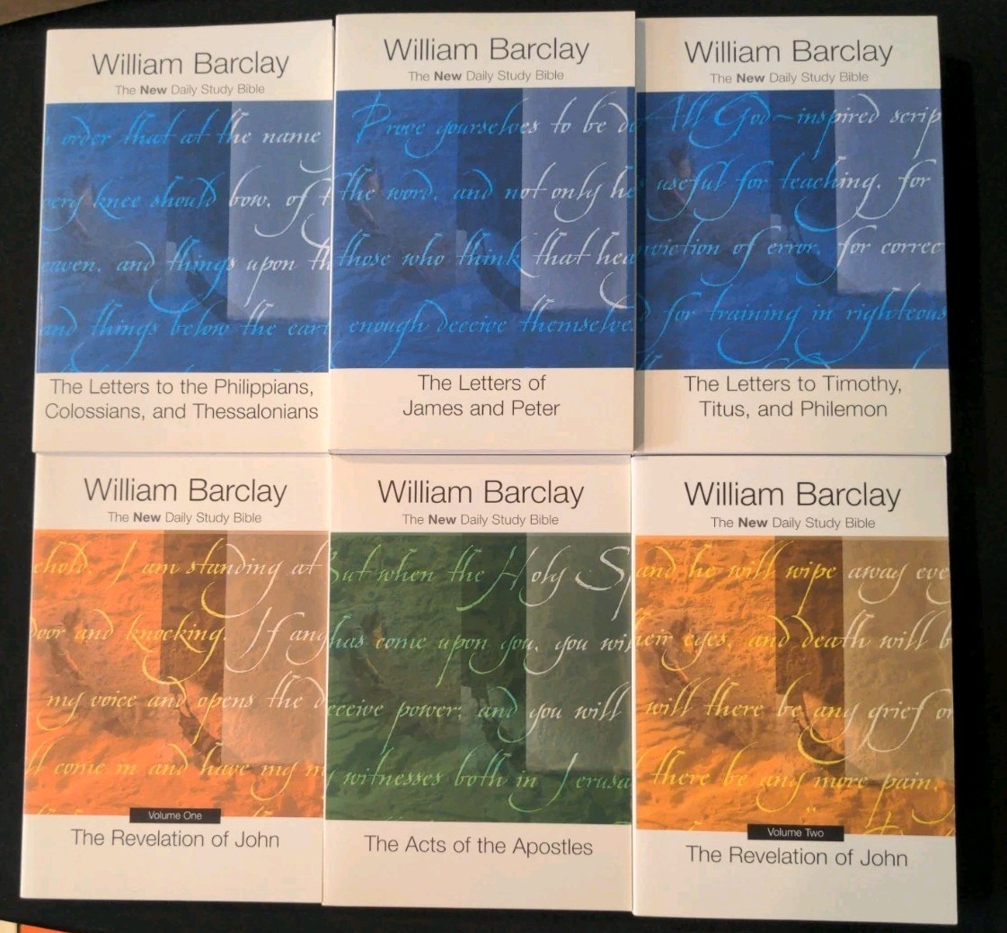 Lot of 6~ The New Daily Study Bible William Barclay PB Very Good