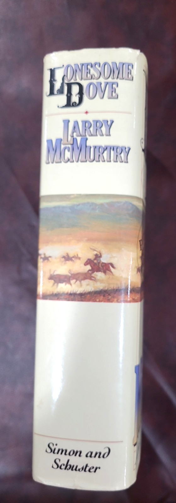 Lonesome Dove – Larry McMurtry (1985, Hardcover) First Edition/15th Printing