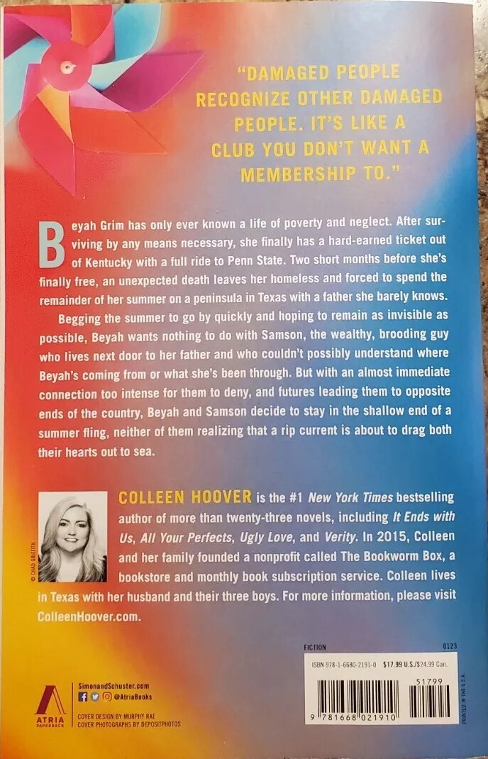 Heart Bones : A Novel by Colleen Hoover (2023, Trade Paperback)