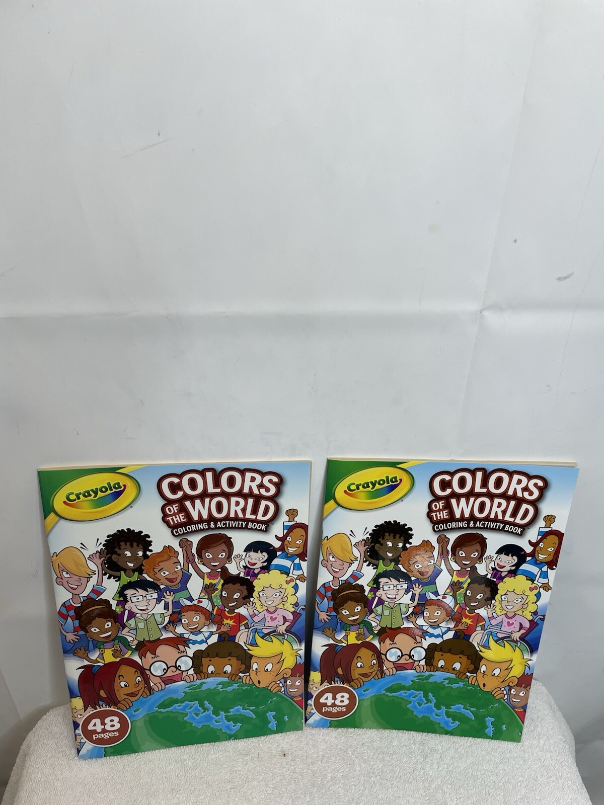 Lot Of 2Crayola Colors of the World Coloring & Activity Book for Kids – 48 pages