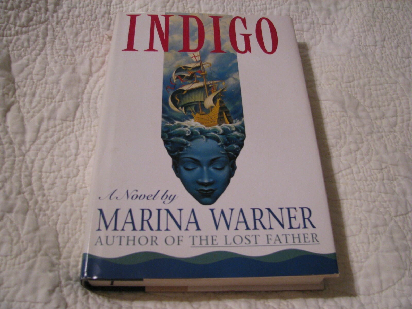 Indigo A Novel by Marina Warner (hardcover with dust jacket) 1992