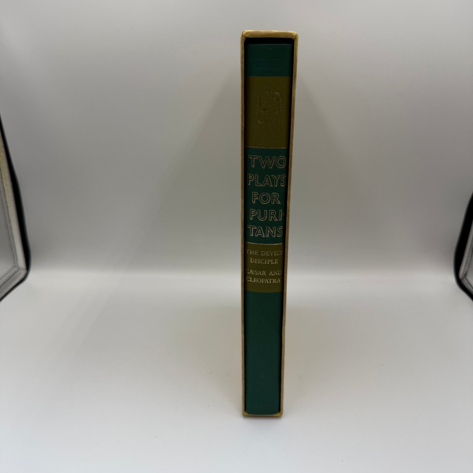 Two Plays for Puritans George Bernard Shaw 1966 Heritage Press Illustrated Box