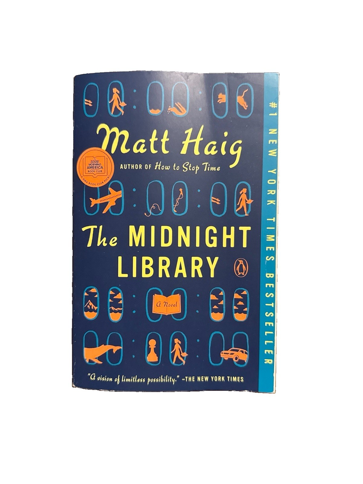 The Midnight Library by Matt Haig (Paperback, 2020) Like New