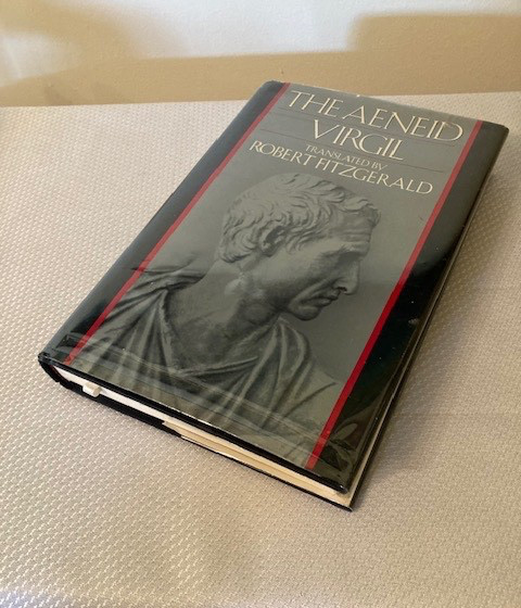 Aeneid by Virgil, Translated by Robert Fitzgerald, 1st ed., VGHC, free shipping