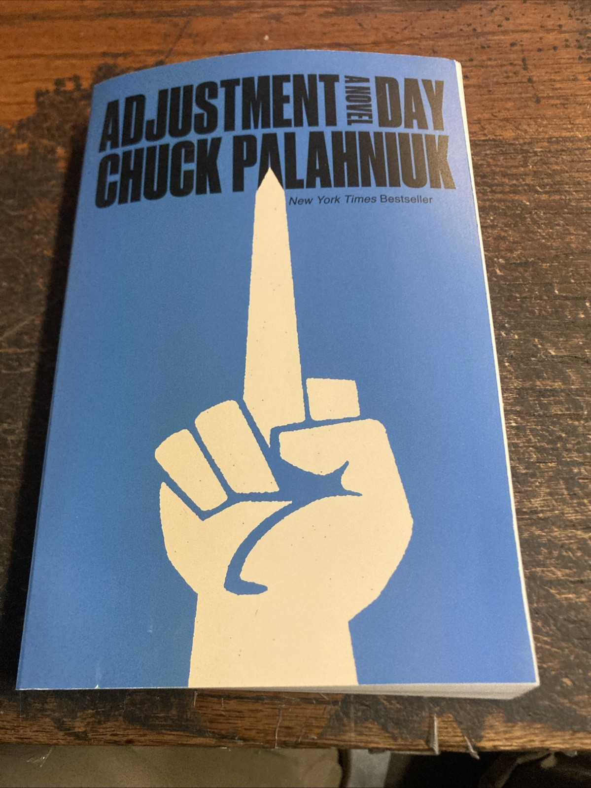 SIGNED Chuck Palahniuk – Adjustment Day Novel | Paperback