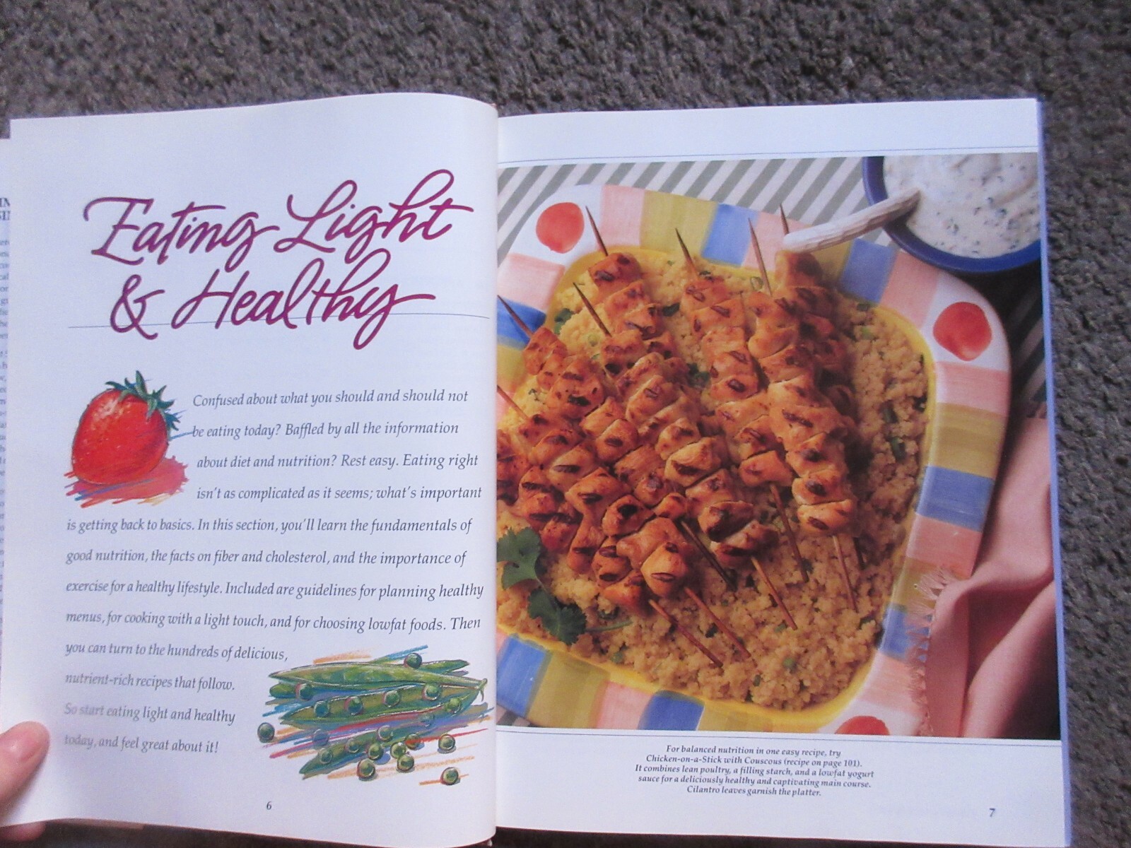 THE BEST OF SUNSET “LIGHT & HEALTHY COOK BOOK” 1990 HARDBACK EX.240 PAGES OOP