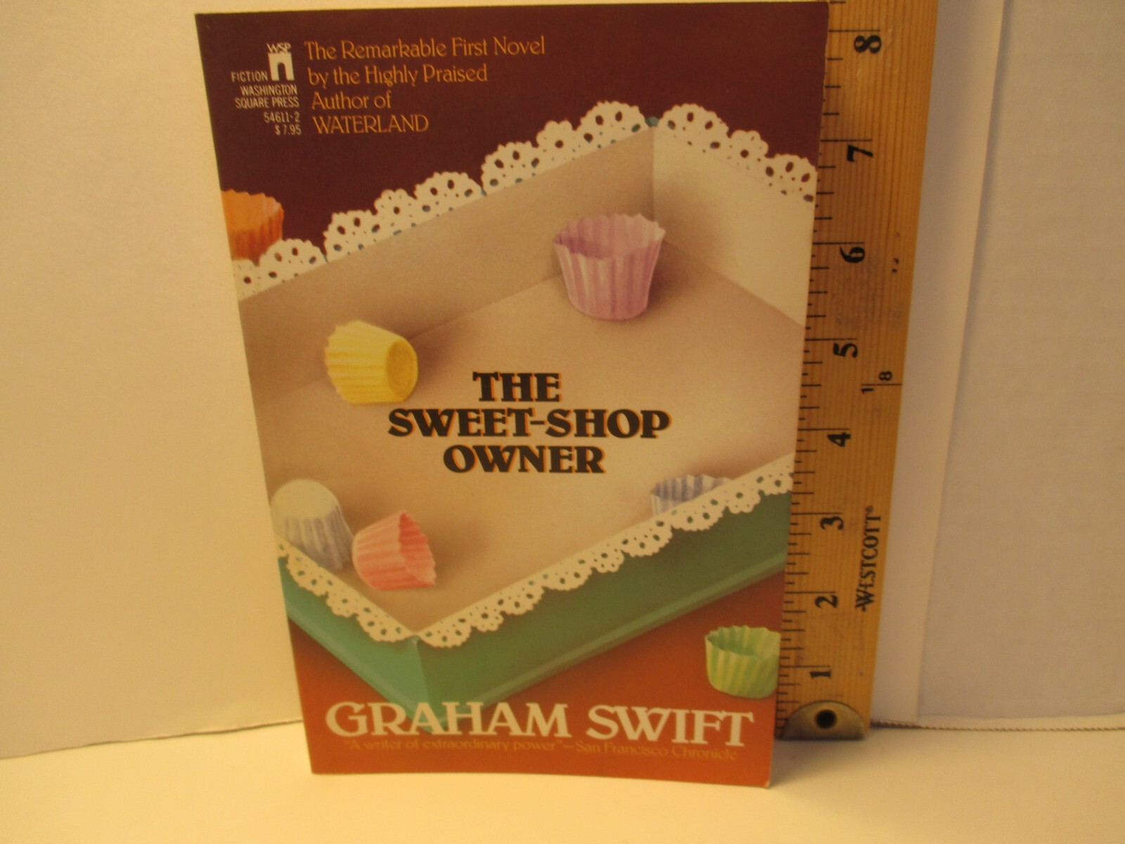 fiction THE SWEET-SHOP OWNER by GRAHAM SWIFT 1985 pb Washington Square Press 1st