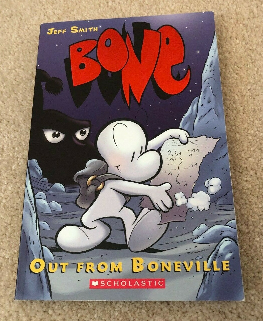 Bone: Out from Boneville by Jeff Smith (2005, Trade Paperback) Pre-Owned
