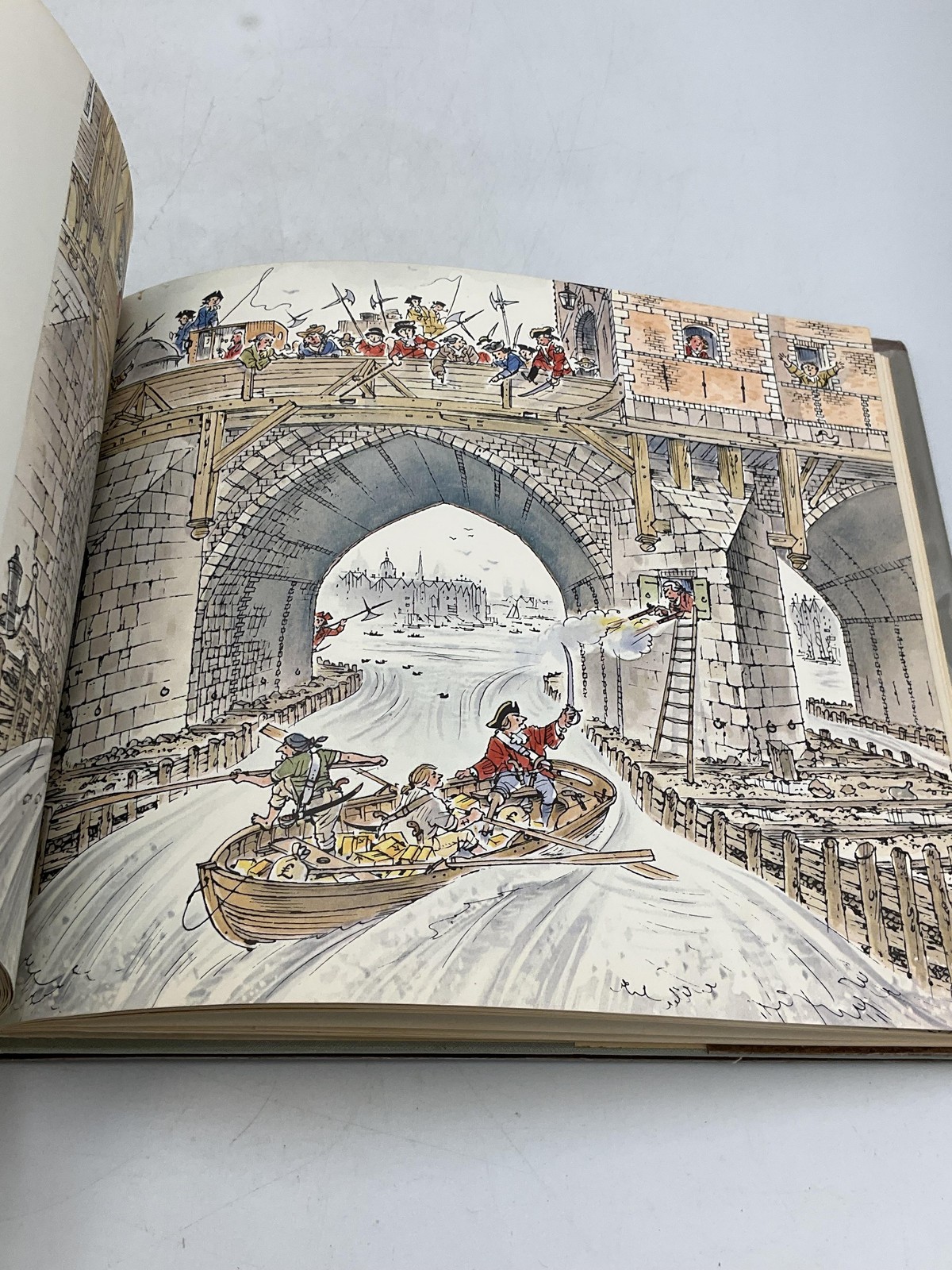 Vintage London Bridge Is Falling Down Peter Spier Doubleday Hardcover ExLibrary