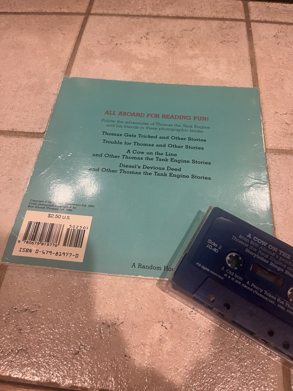 A Cow on the Line and Other Stories Storyteller Ringo Starr Cassette & Book