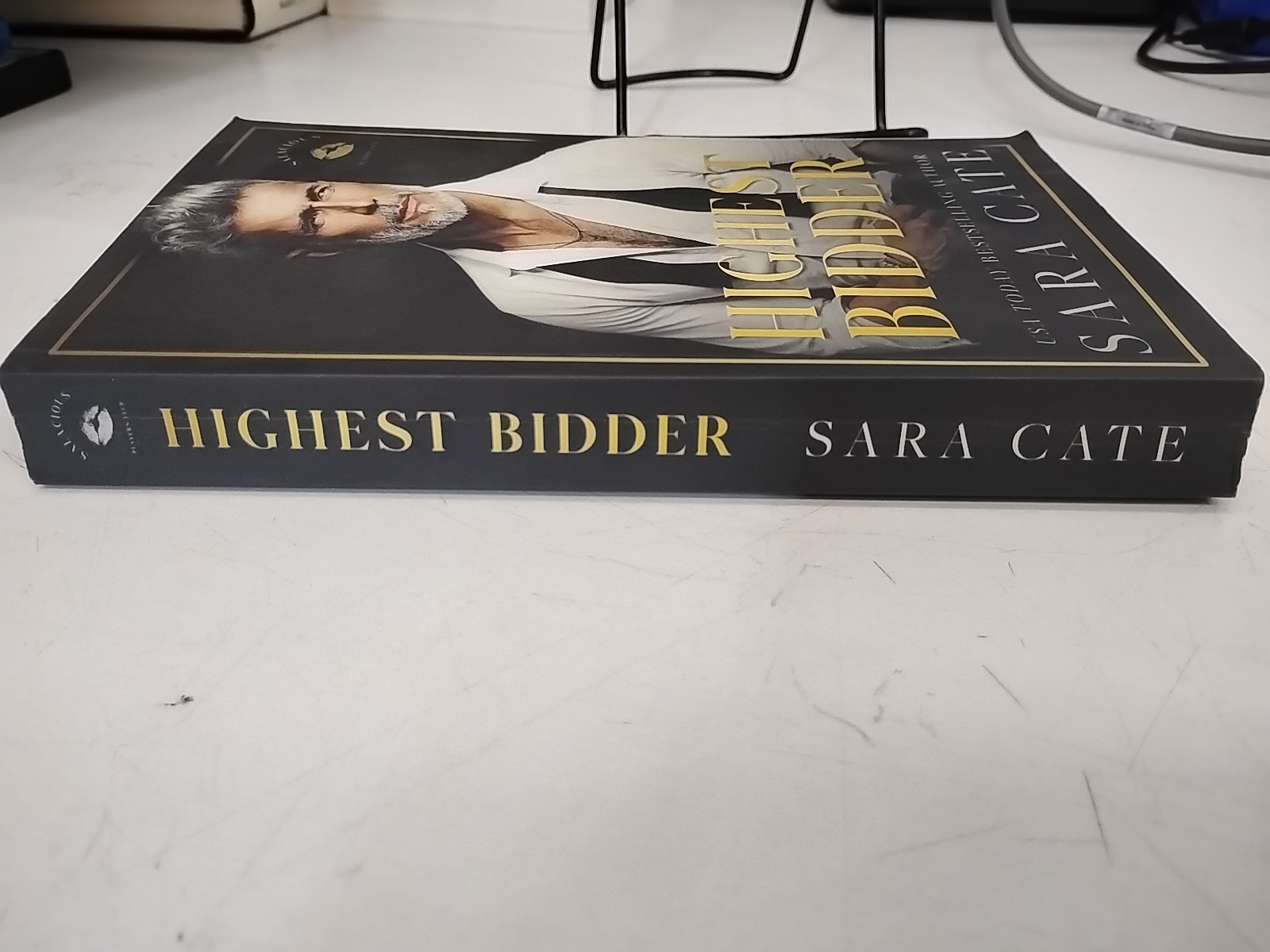 Highest Bidder by Sara Cate (Salacious Players Club #5) OOP ORIGINAL COVER