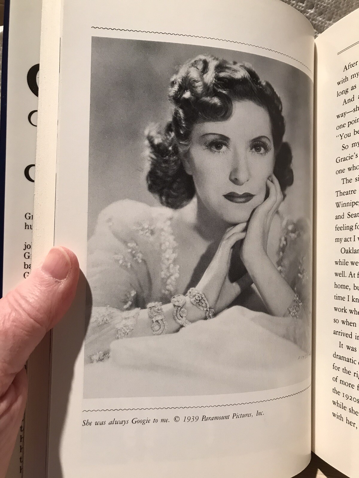 GRACIE A Love Story by George Burns – Hardcover – BRAND NEW!