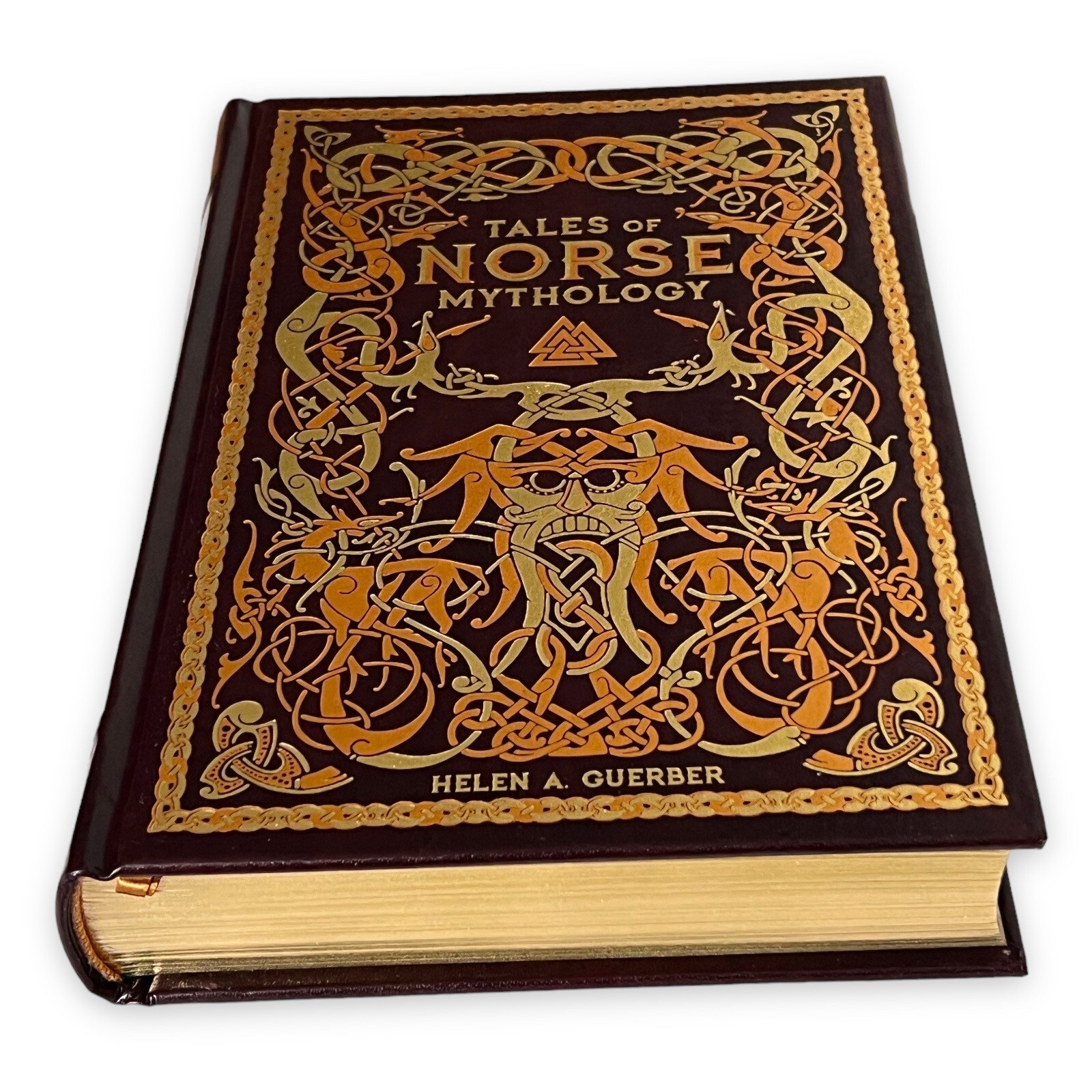 TALES OF NORSE MYTHOLOGY by Helen Guerber Leather Bound Hardcover Gift Book