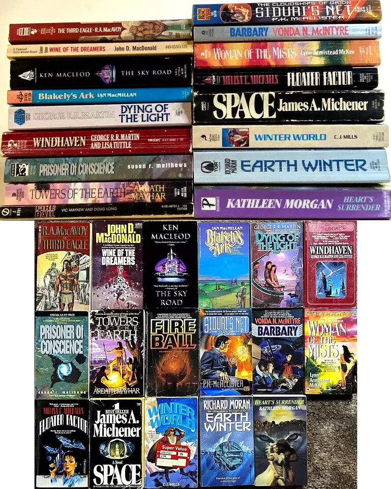 You Pick Paperback SCIENCE FICTION FANTASY Books Frank Herbert Arthur C Clarke