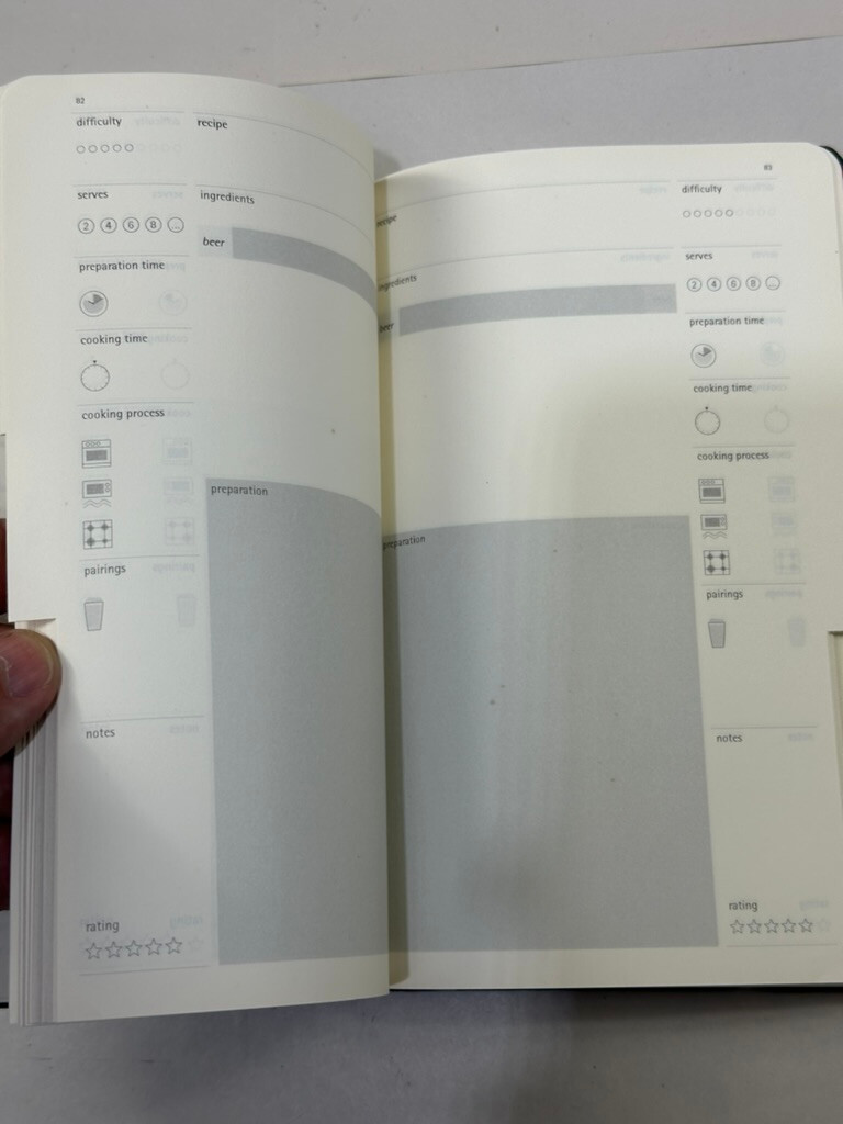 Moleskine Passion Beer Journal Carnet Biere 5″ x 8.25″ 240 pages