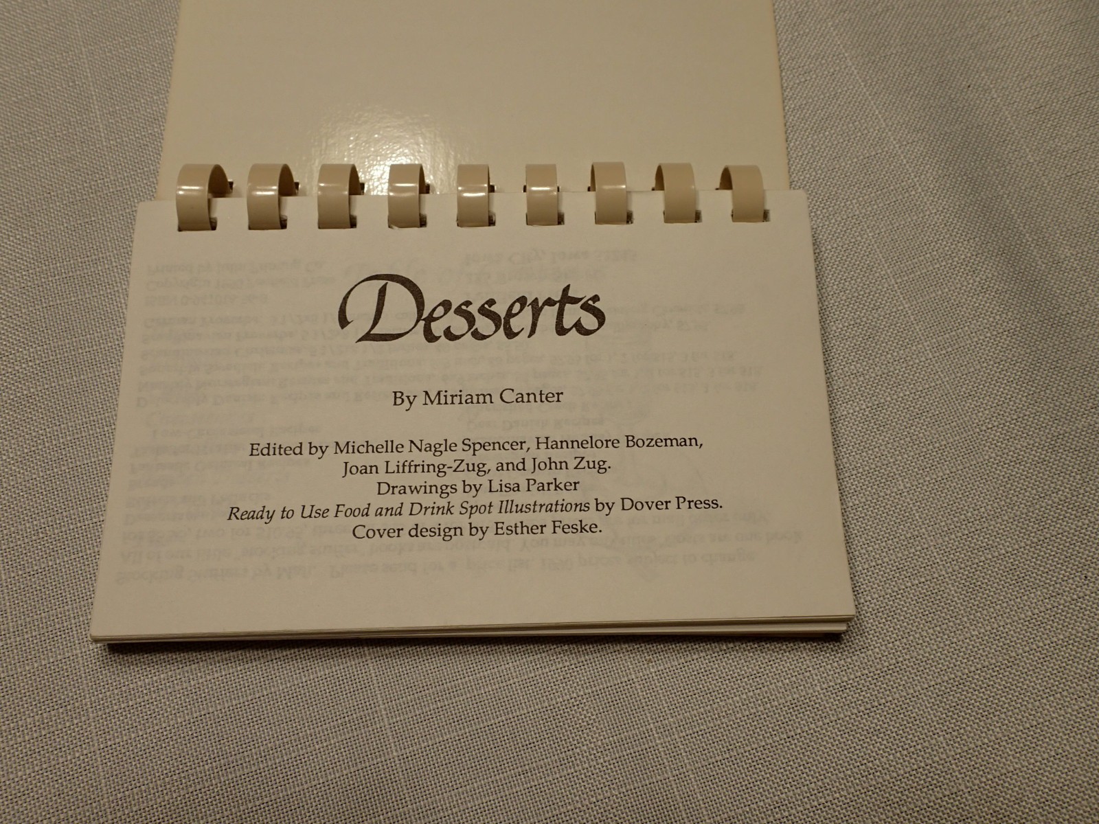 Haus of Bavaria Desserts Cookbook 161 pages, Unique Cookbook