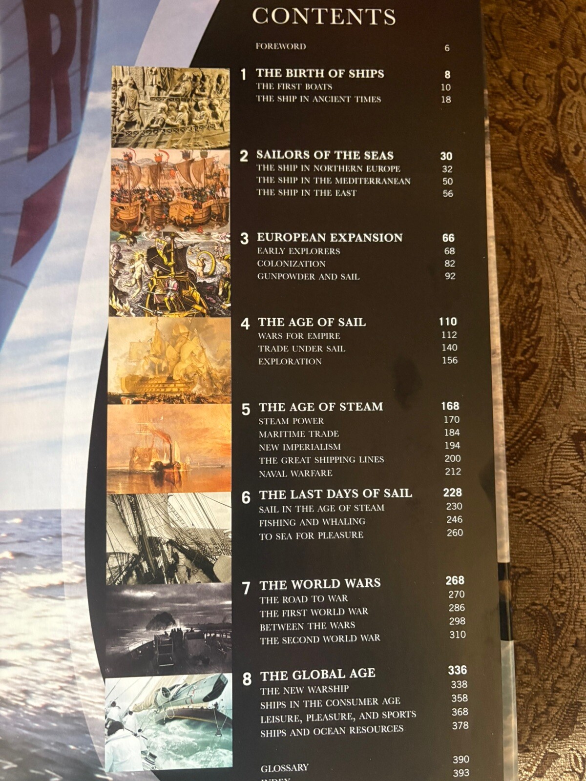 Ship the epic story of maritime adventure Brian Lavery 400 pages hardcover 2008