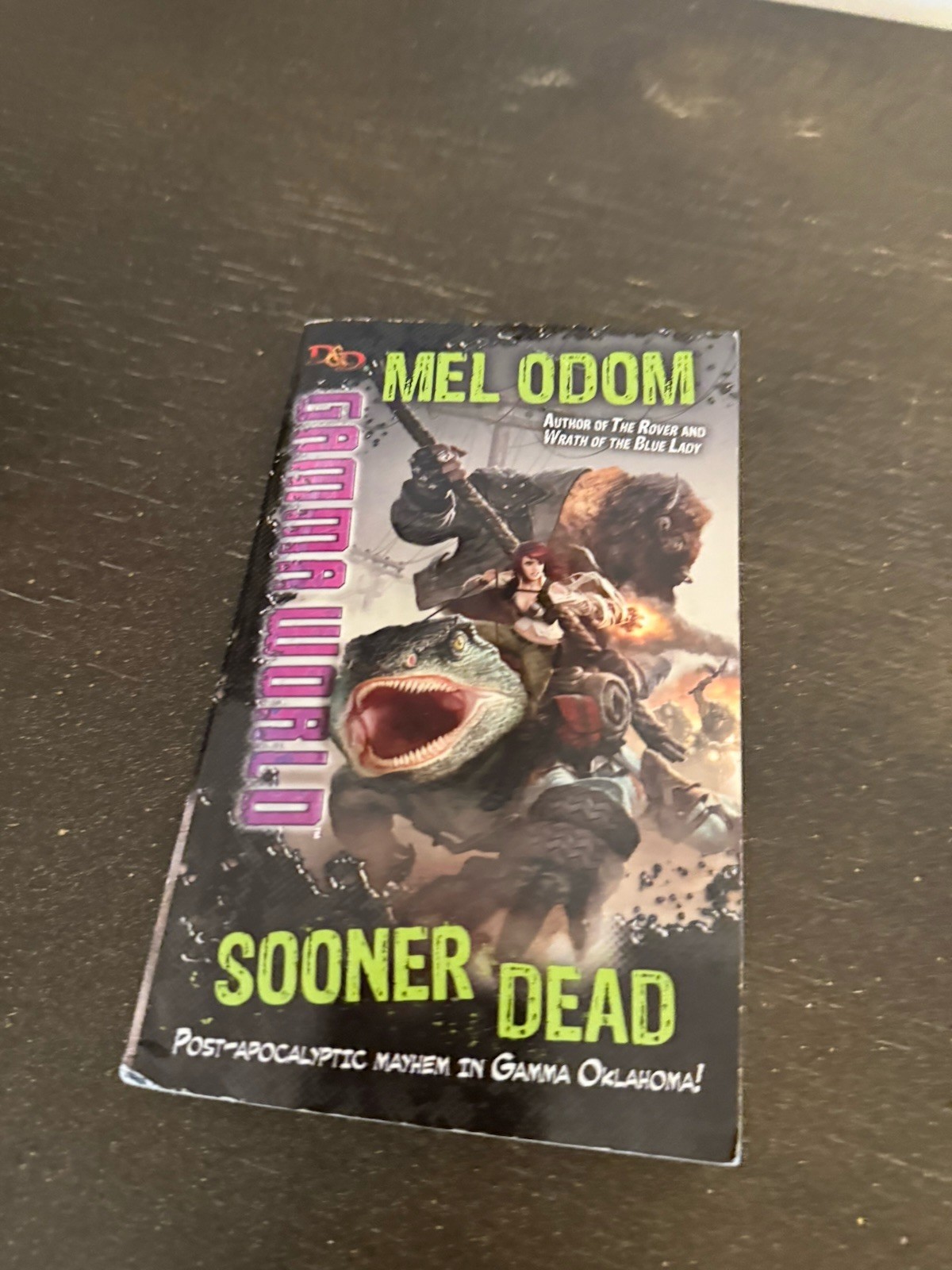 Mel Odom = SOONER DEAD = paperback 1st/1st D&D Gamma World