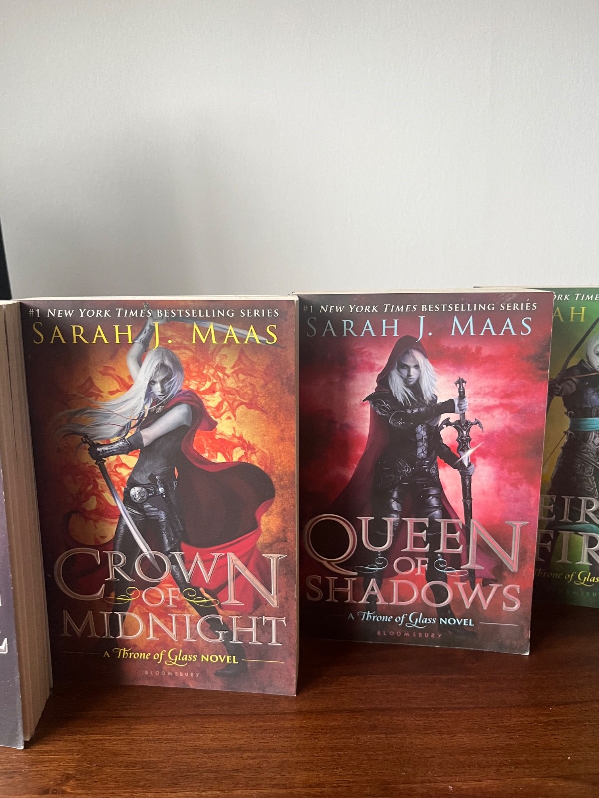 Original Cover Throne of Glass Paperback Set *No Tower of Dawn* Sarah J Maas