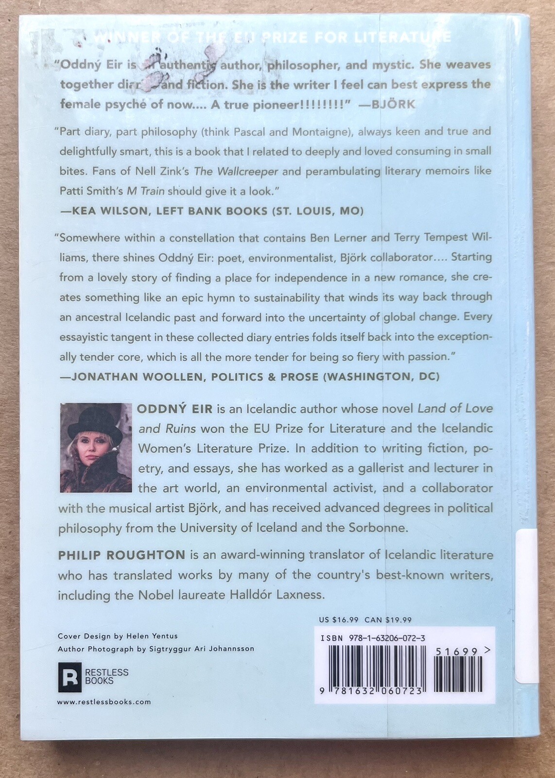 Oddny Eir Land Of Love And Ruins (Paperback)