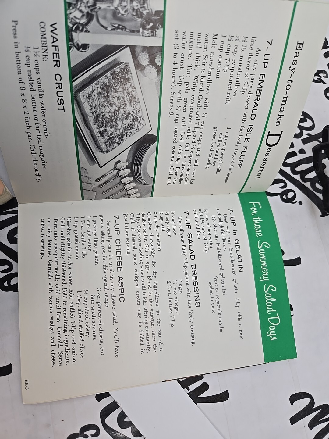 ​You’re Really Cooking with Seven-Up! 1957 Recipe Booklet 16 Pages Vintage Soda