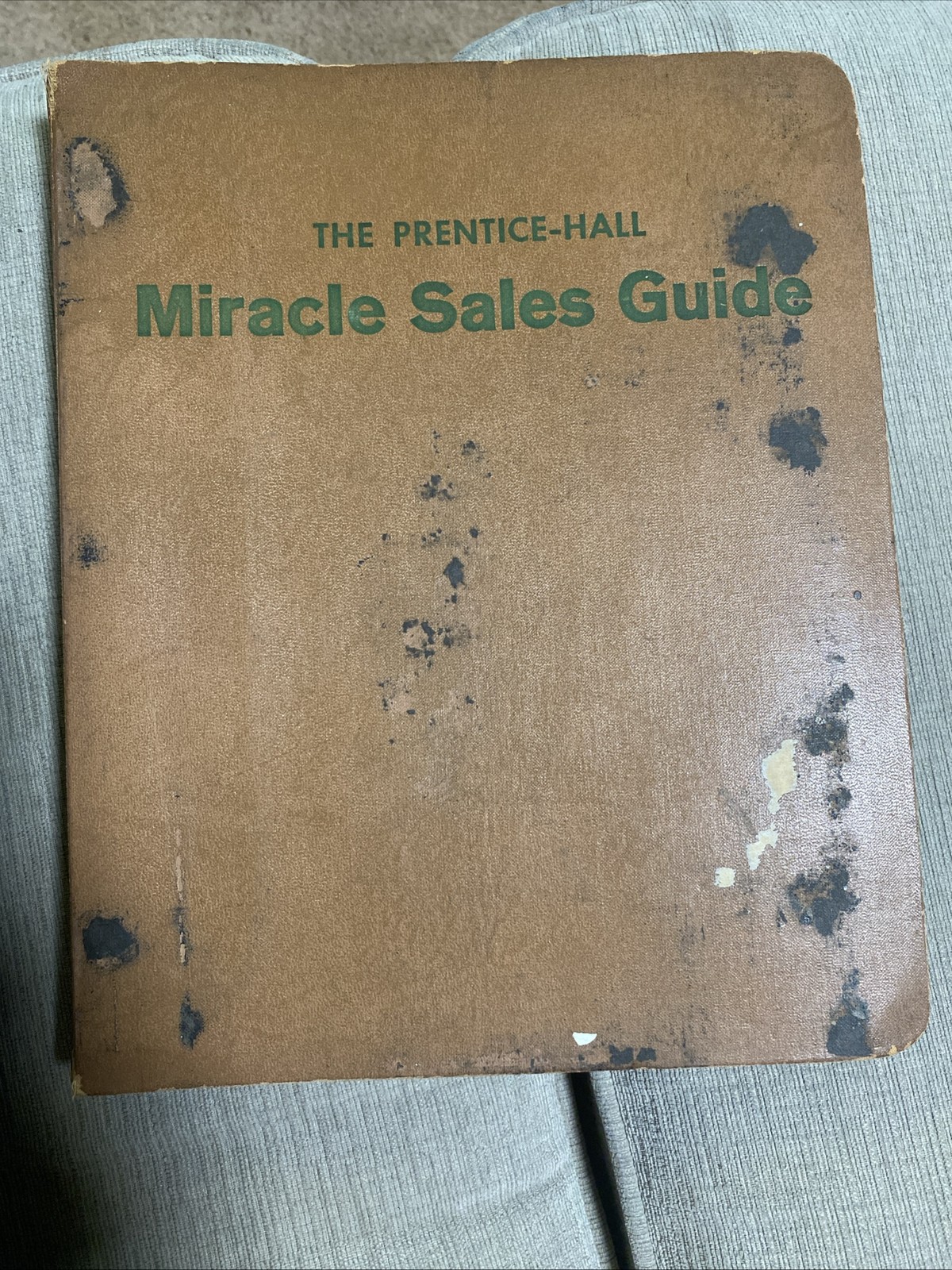 Prentice Hall Miracle Sales Guide by Prentice Hall 1961 Vintage Book