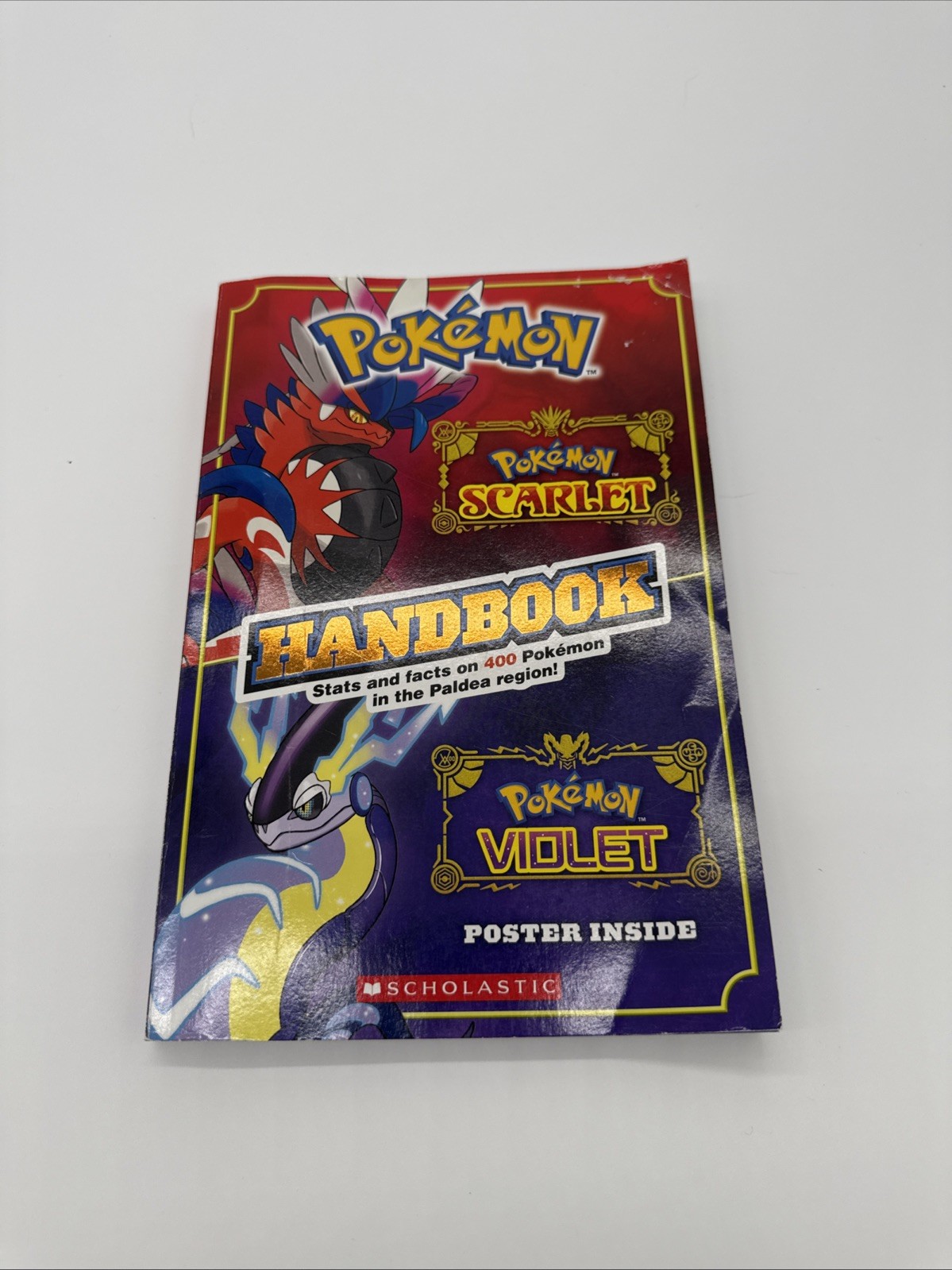 Pokemon: Scarlet & Violet Handbook by Scholastic (English) Paperback Book
