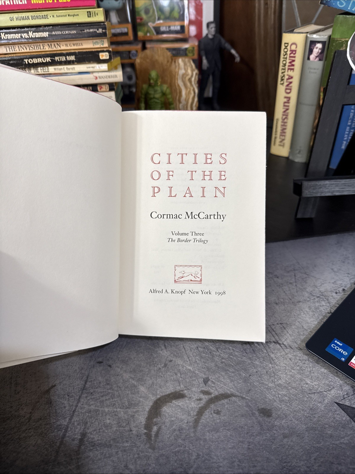 Cities of the Plain by Cormac McCarthy 1998 First Edition 1st Printing HC DJ