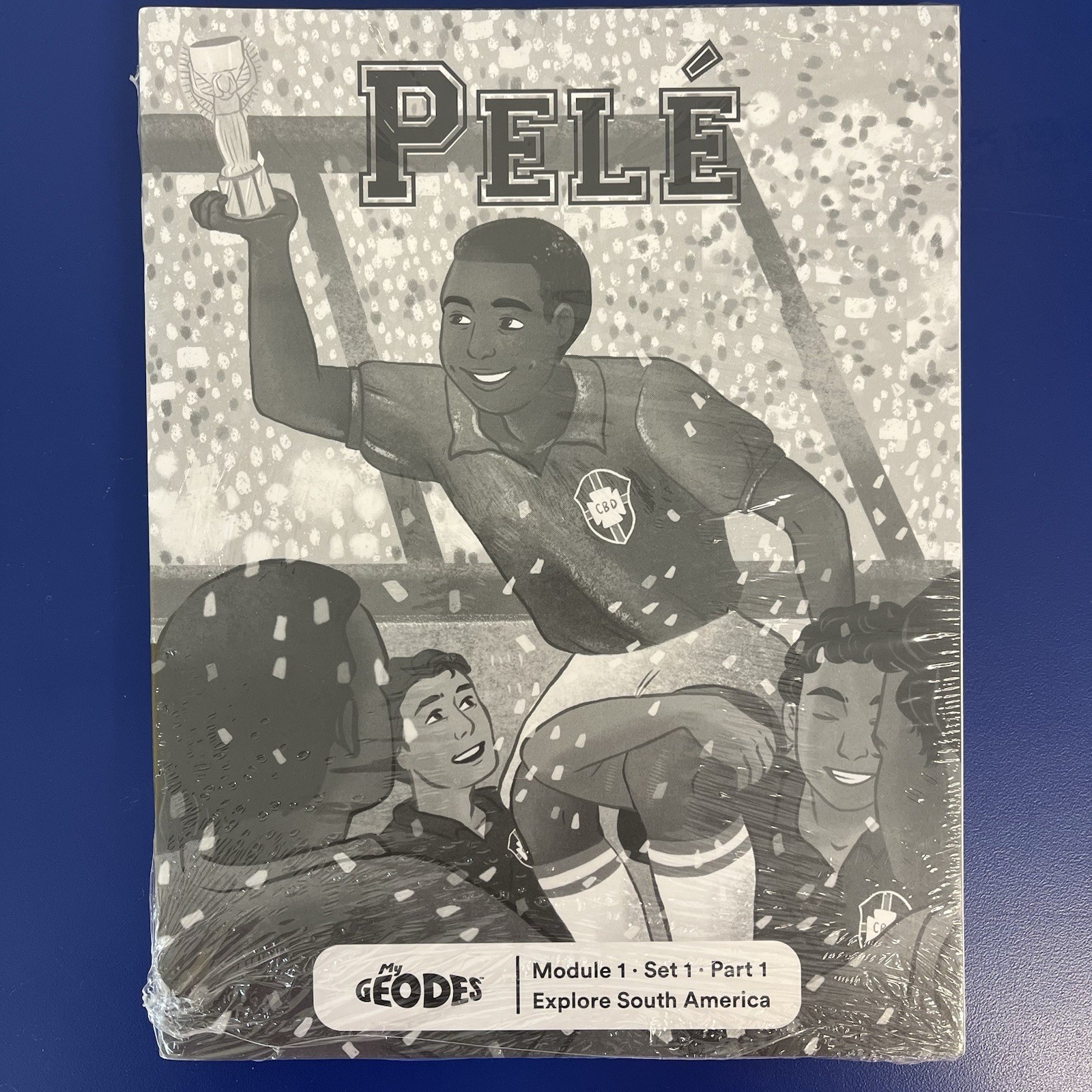 My Geodes Fundations Level K Mod 1, Set 1- Explore South America Pelé NEW 5 pack