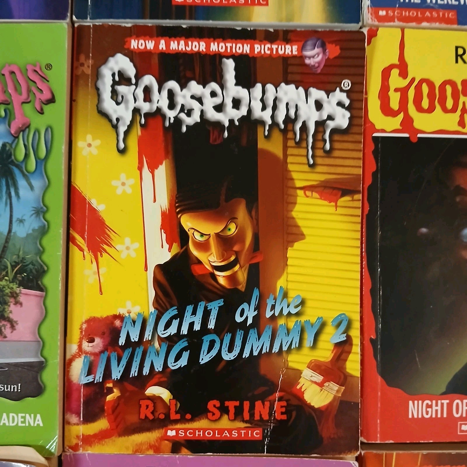 90s/2000’s Lot of 14 Scholastic (4) 1st Printing Goosebumps Books RL Stine