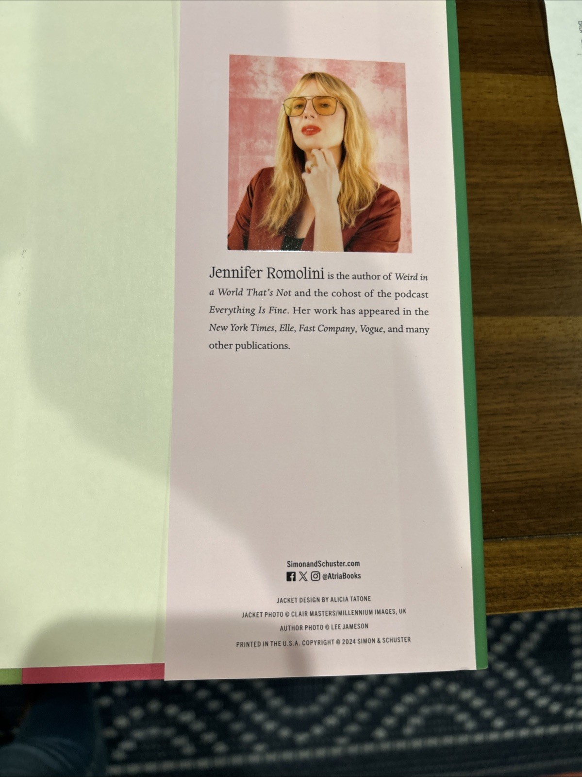 Ambition Monster – A Memoir by Jennifer Romolini (ARC~6/4/2024, Like New, TPB)