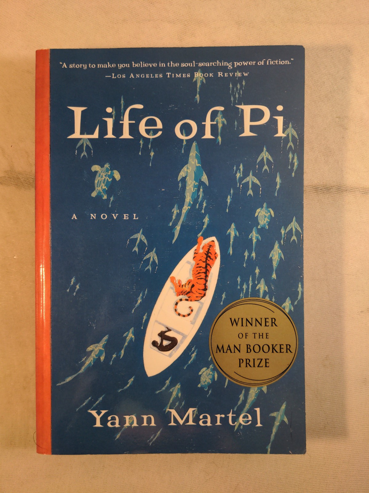 Life of Pi: A Novel – paperback, 9780156027328, Yann Martel VG Con.