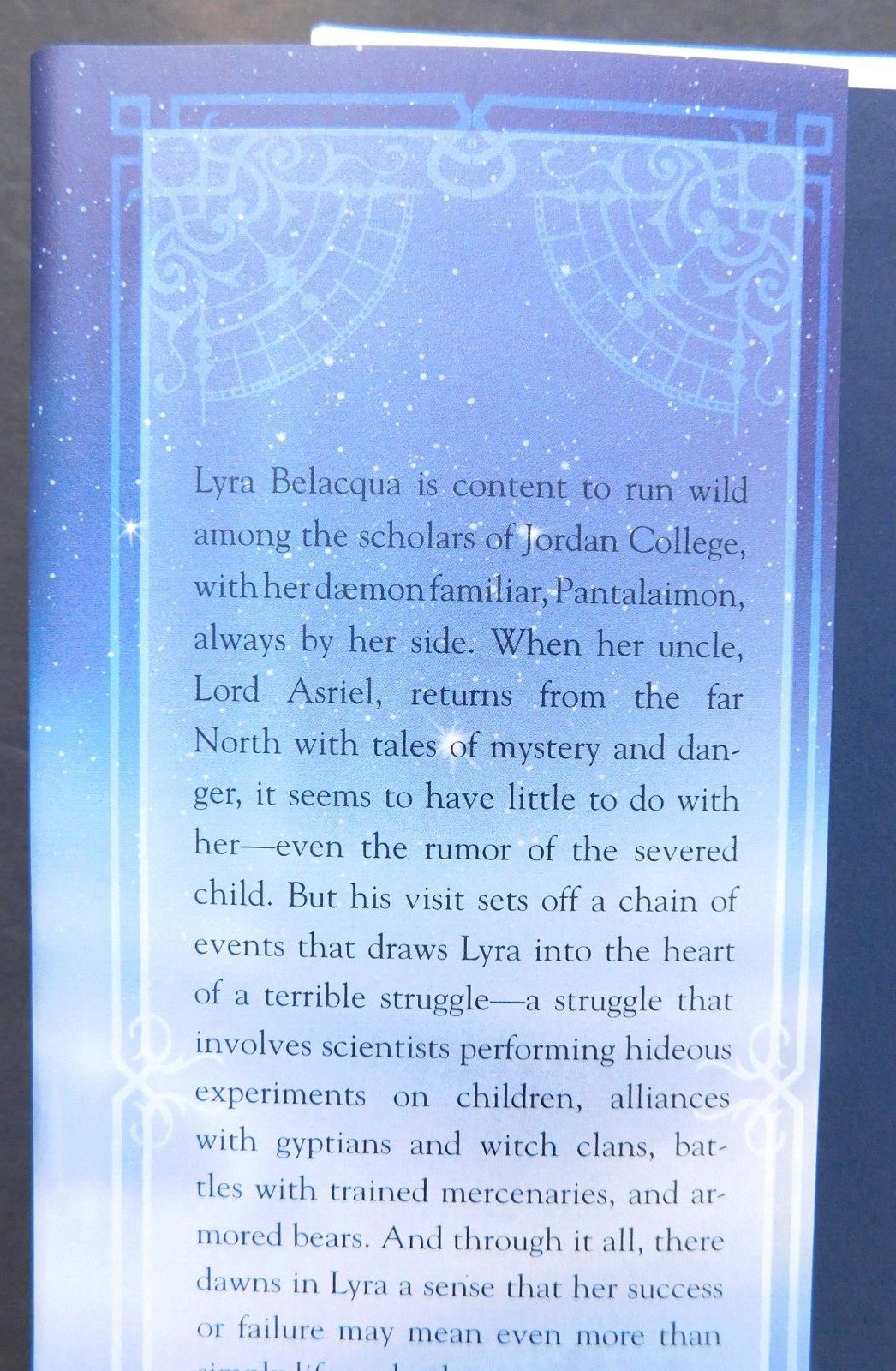 PHILIP PULLMAN 2015 white cover edition GOLDEN COMPASS 399 pages Unread HCDJ