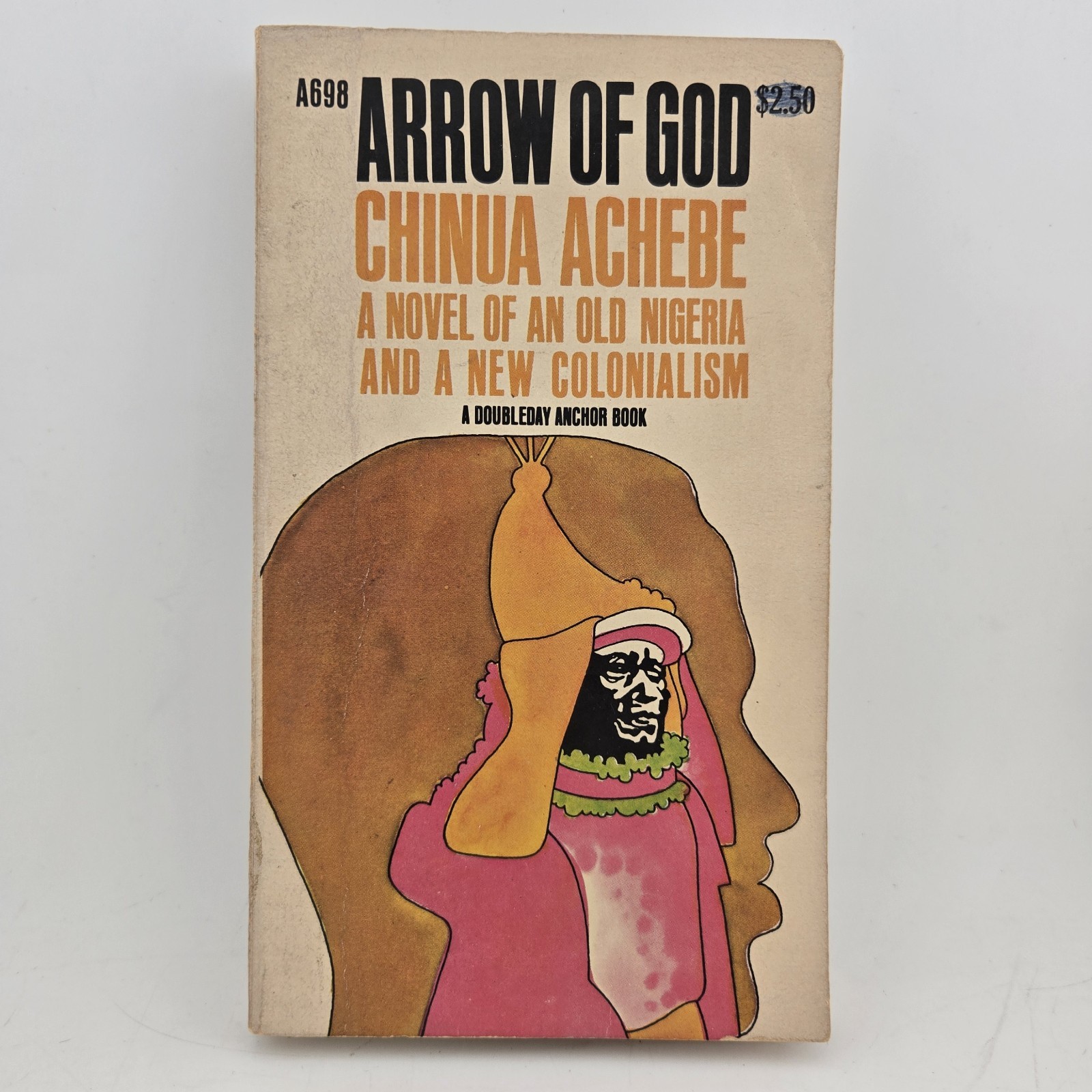 Lot of 2 Novels by Chinua Achebe 1960s PB Anchor Books Arrow of God Nigeria